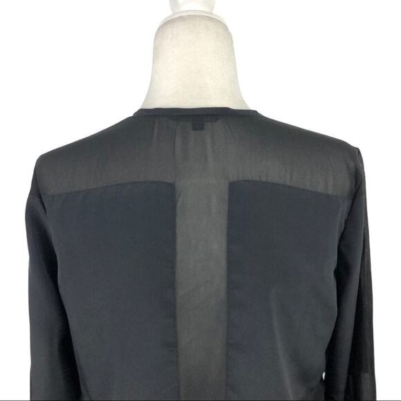 W118 By Walker Baker Benjamin Back Blouse Sheer XS - Picture 10 of 12